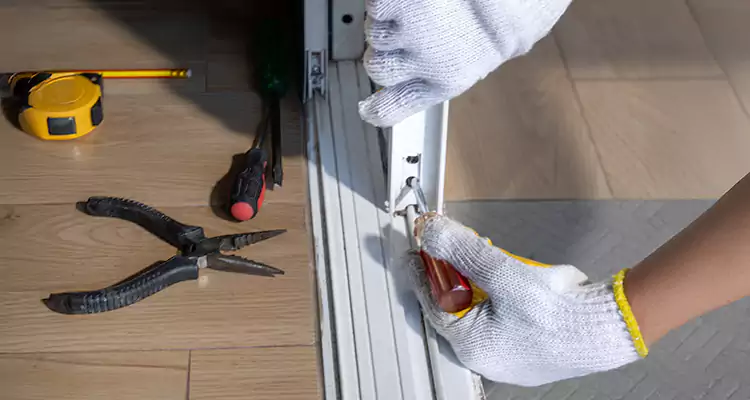 Backyard Sliding Door Track Repair in South San Francisco, CA